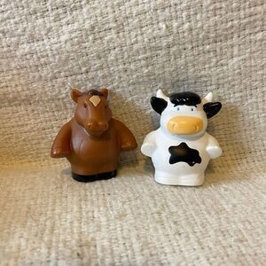 John Deere Tomy Ertl Farm Animals Figures replacement‎ Horse Cow